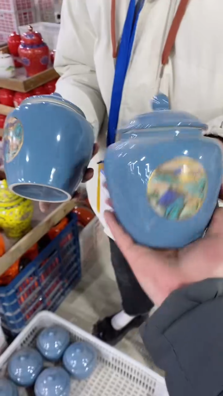 【闪购商品】罐陶瓷茶叶罐密封罐