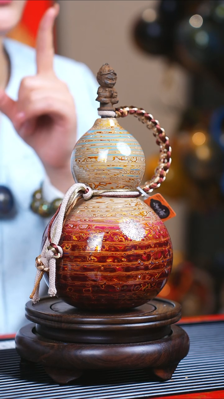 【闪购商品】JL152迎元宵臻选大漆酒葫芦