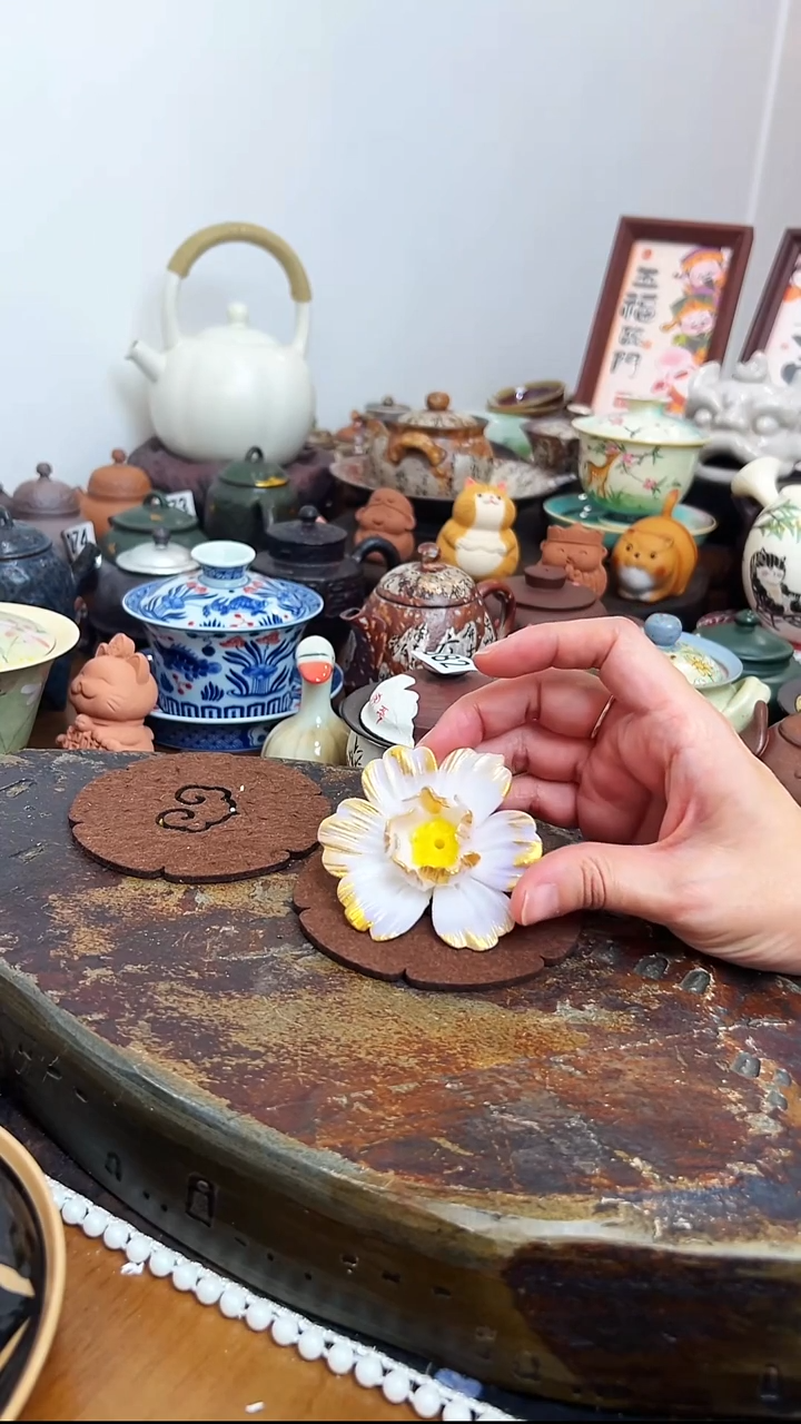 【 茶瓷物语】陶瓷花香插