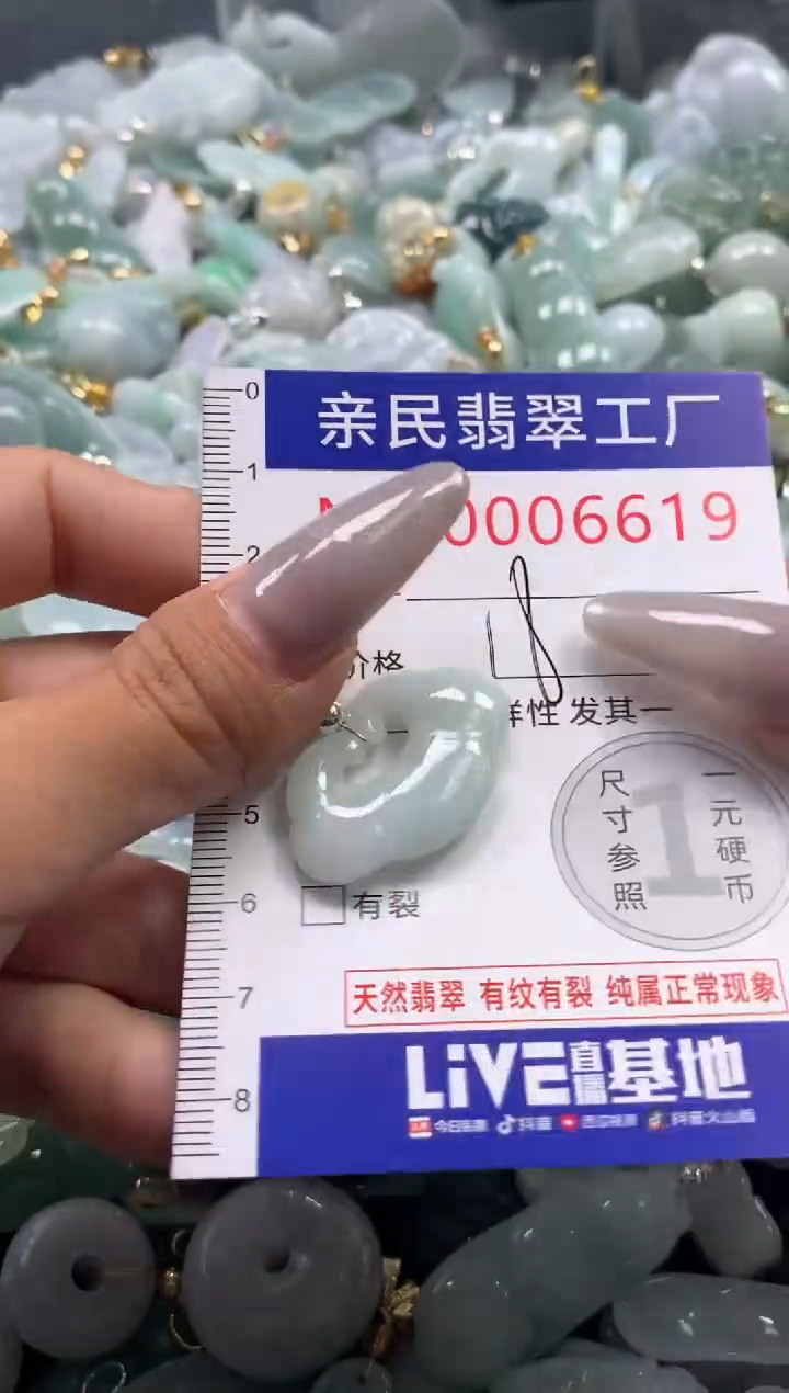 颈饰未镶嵌翡翠6619