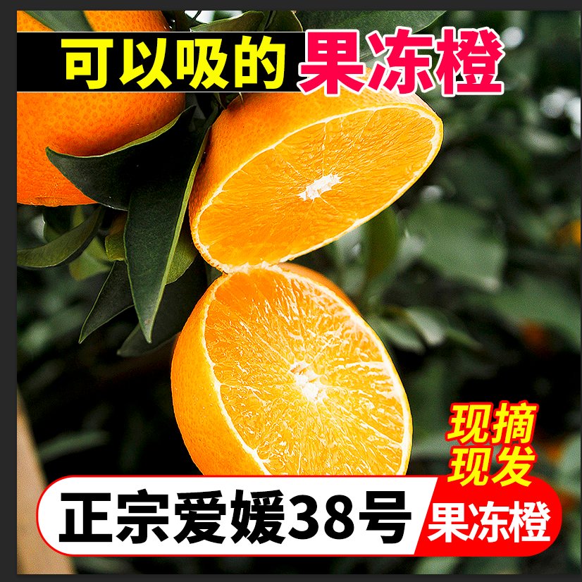 【源乡纪】四川眉山爱媛38号果冻橙手剥橙原产地果园直发当季水果~