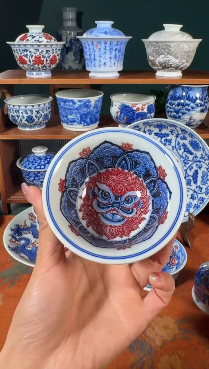 【闪购商品】杯永明尚玩鸿运当头压手杯