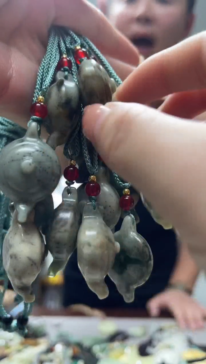 未镶嵌岫玉吊坠多样性发货拍一发一