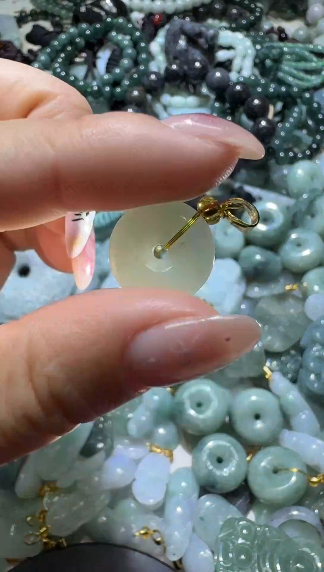 吊坠(不含链)未镶嵌翡翠1