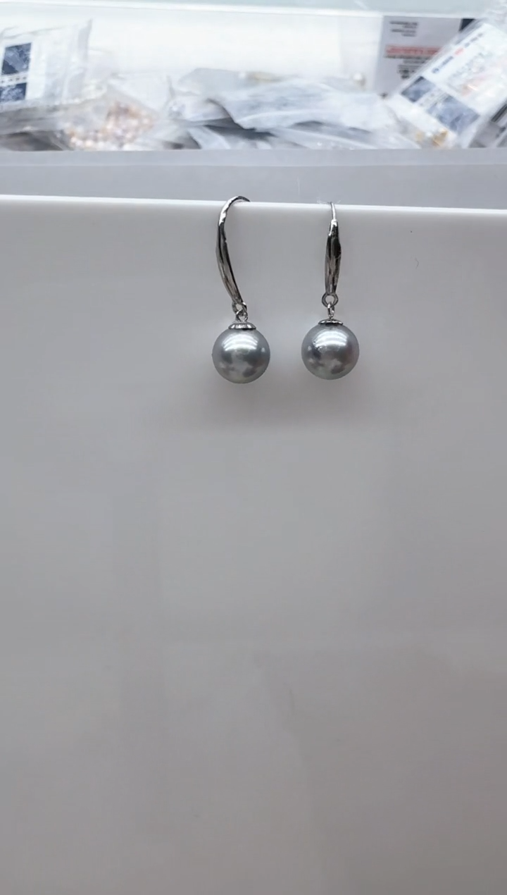 【闪购商品】海水珍珠耳饰18K金镶嵌清货