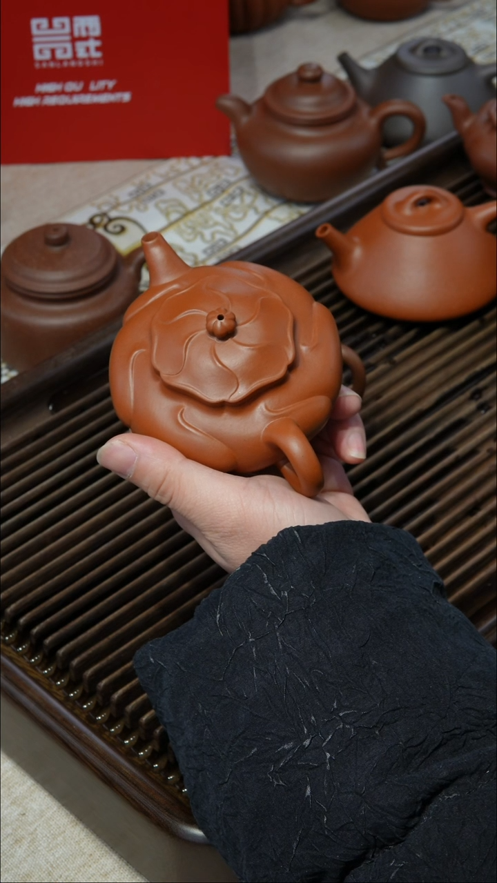 【闪购商品】紫砂茶壶风谣 红卫矿区 红泥