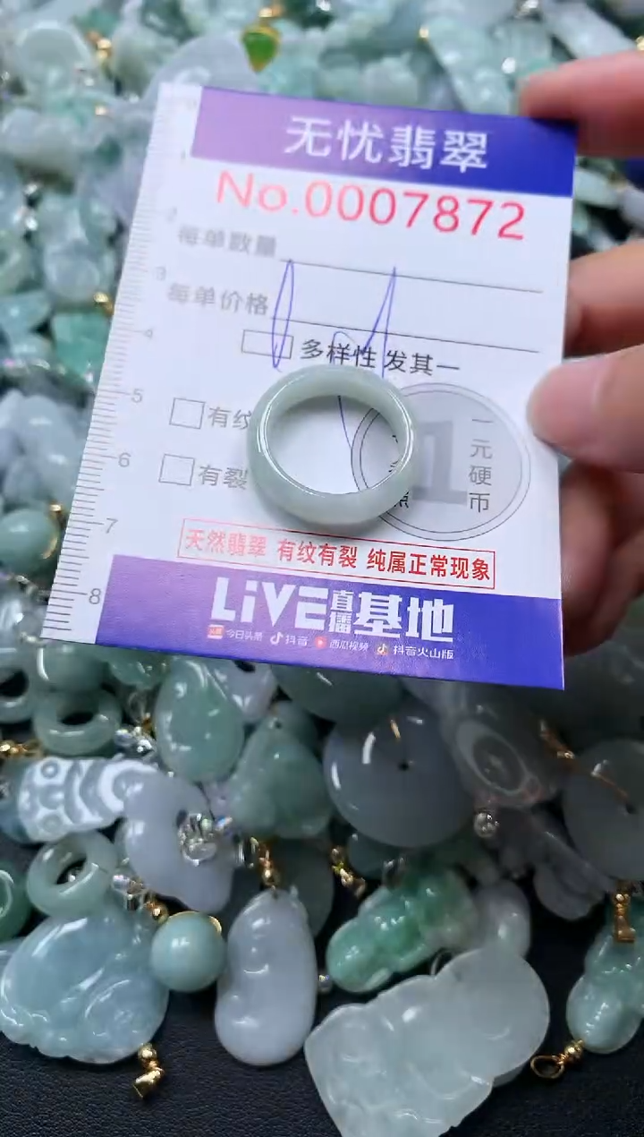 颈饰未镶嵌翡翠7872