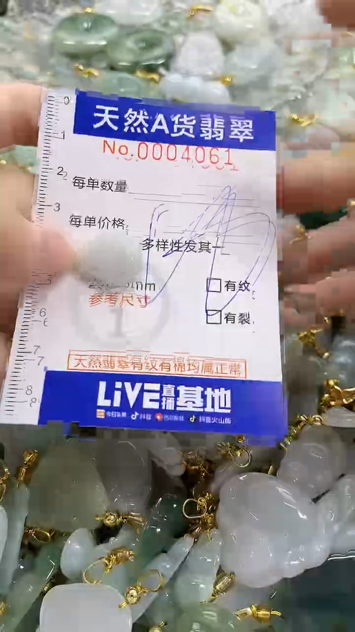 颈饰未镶嵌翡翠天然A货翡翠