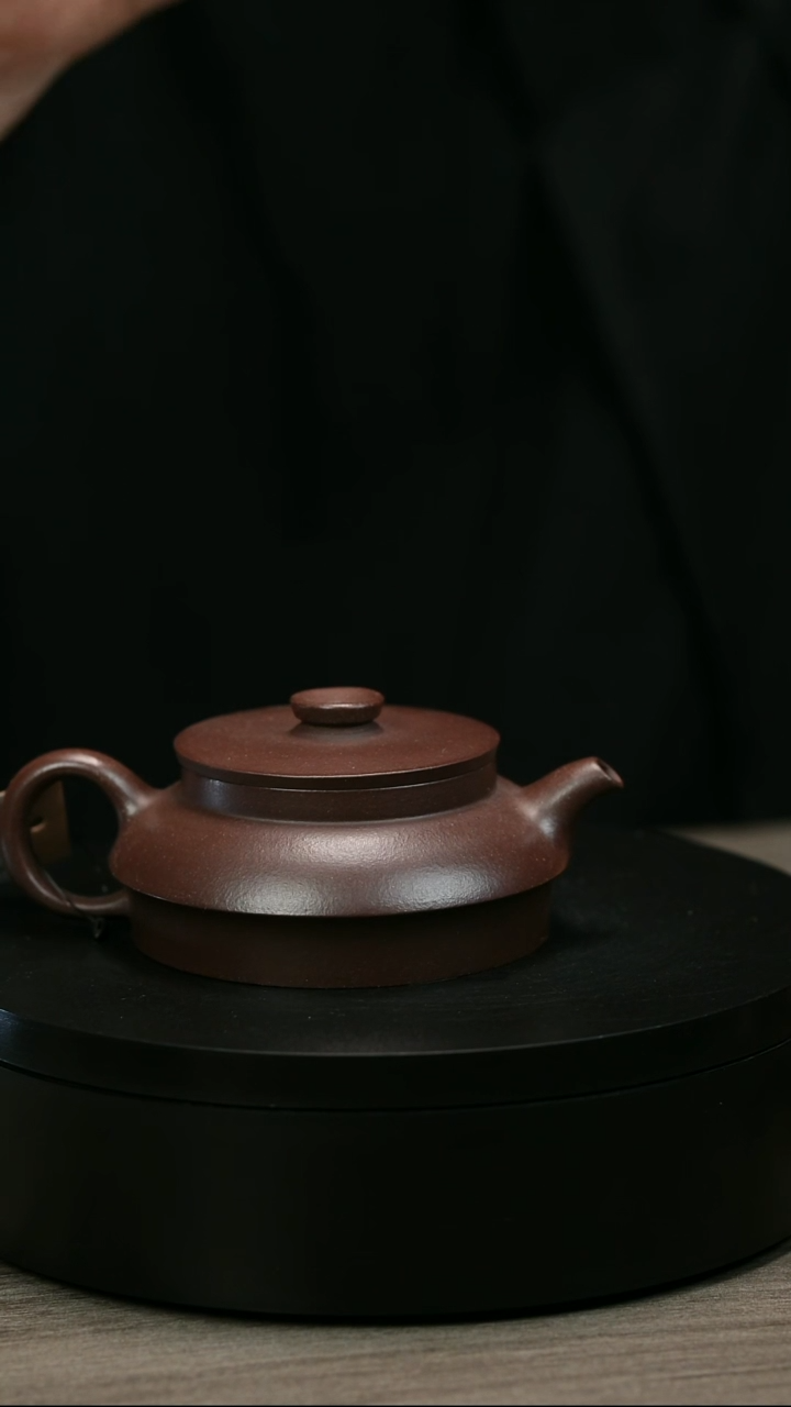 茶壶紫砂H1582王老师光素扁竹