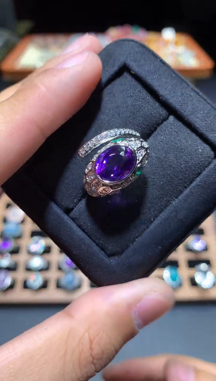 【闪购商品】水晶戒指未镶嵌L57【多样性发其一】