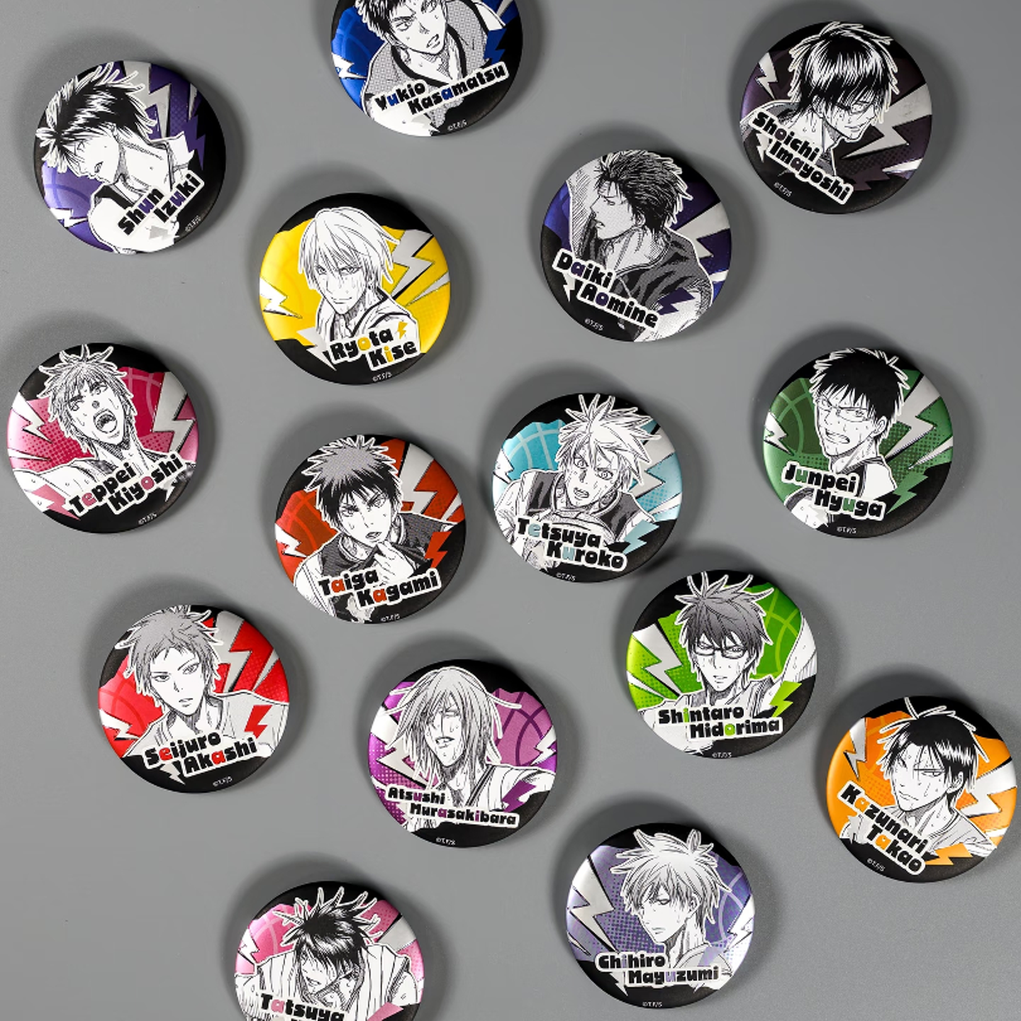 【上海js】黑子的篮球js浮雕吧唧 限定PVC杯垫