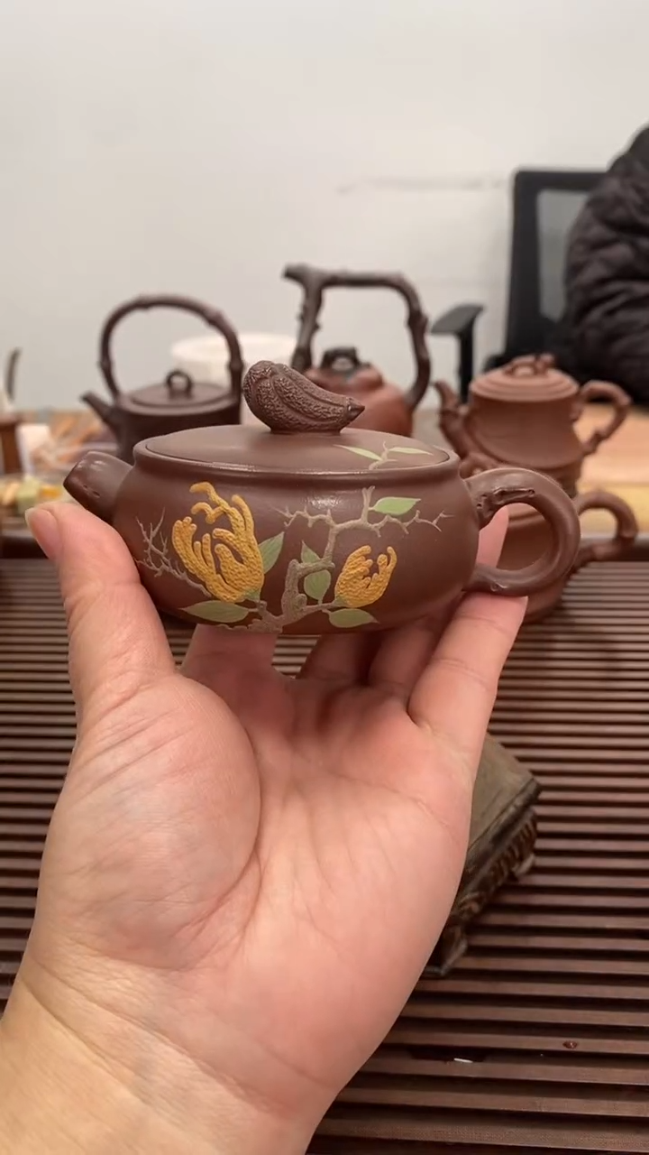 茶壶紫砂福利佛手130毫升