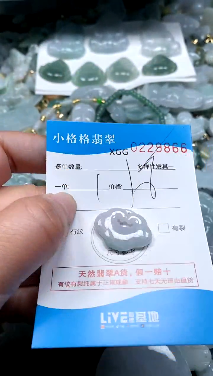 【闪购商品】翡翠颈饰未镶嵌闪购商品0229866