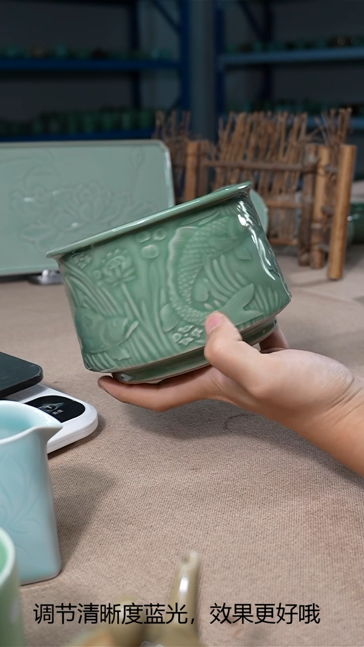 微瑕龙泉青瓷厂家直销点点关注