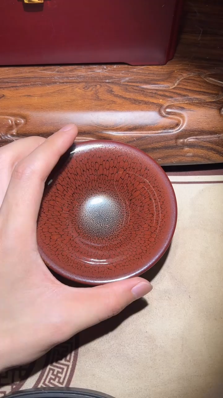 茶盏名家建盏朱志雄（带证书礼盒）14