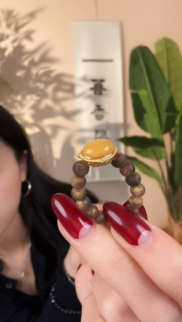 【闪购商品】沉香沉香木制品戒指