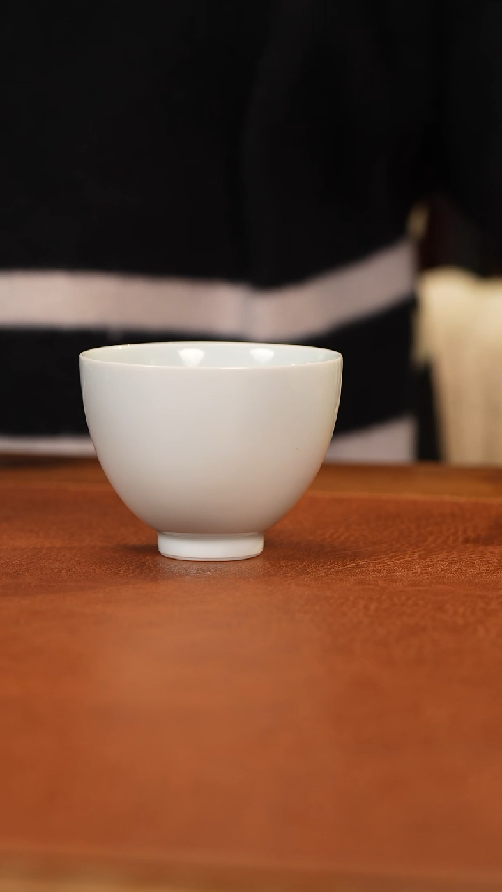 【闪购商品】杯景德镇白胎鸡心杯