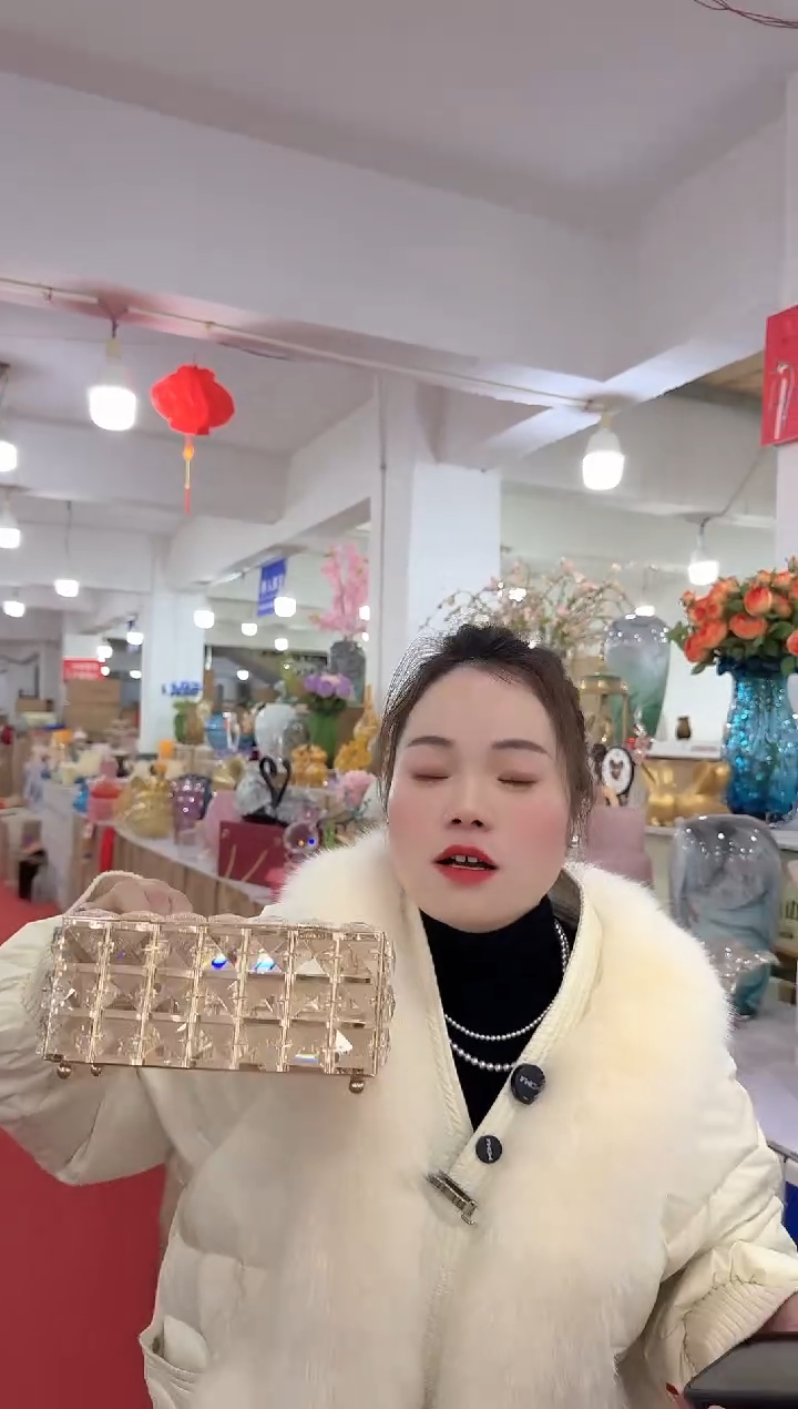 【闪购商品】琉璃迪喜花器-j-早5