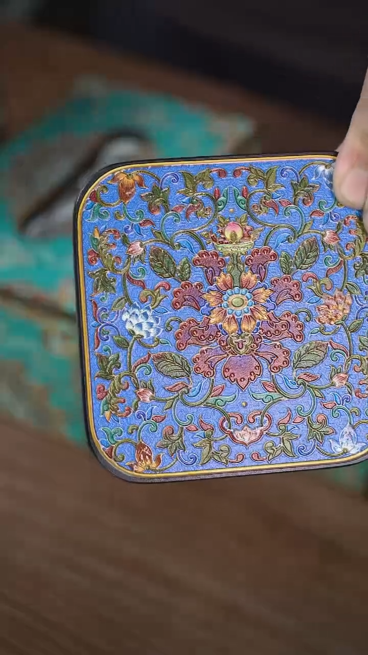 壹藏贰宝繁花杯垫一片