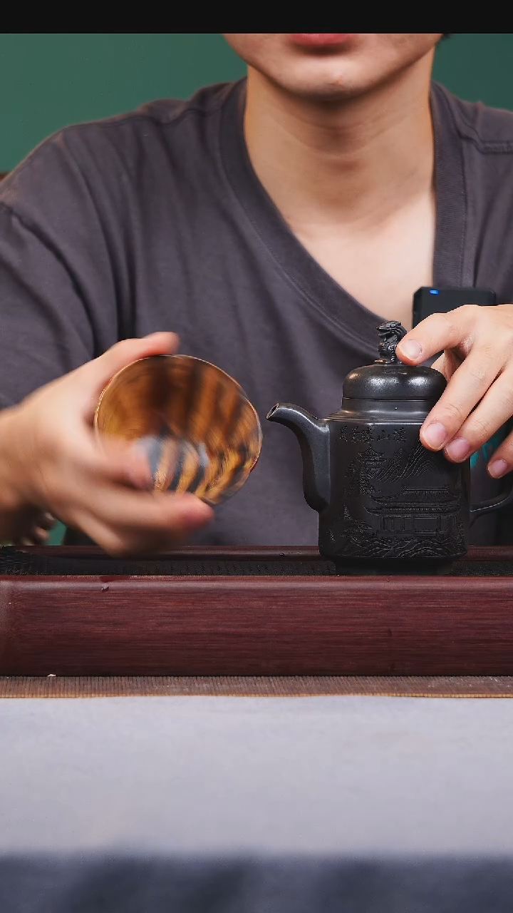 茶壶紫砂宜兴原矿紫砂作品