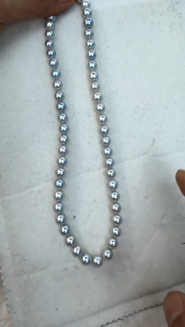 【闪购商品】海水珍珠颈饰未镶嵌项链7-8