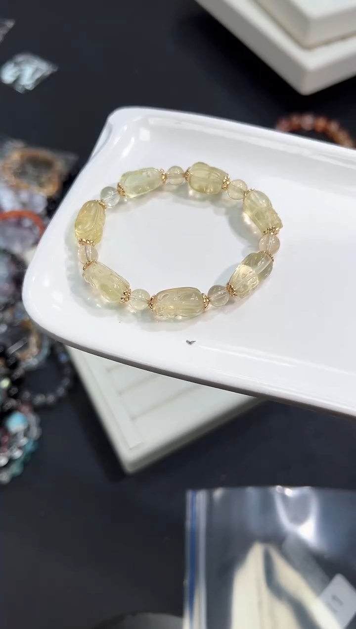 【闪购商品】水晶手串未镶嵌13o多样性发其一/1条默认微瑕