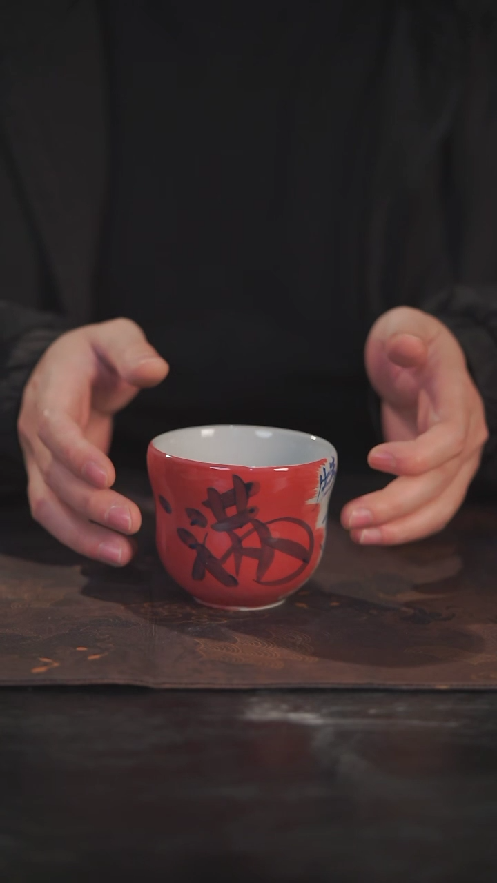 【闪购商品】杯如花手绘手作陶瓷@@264