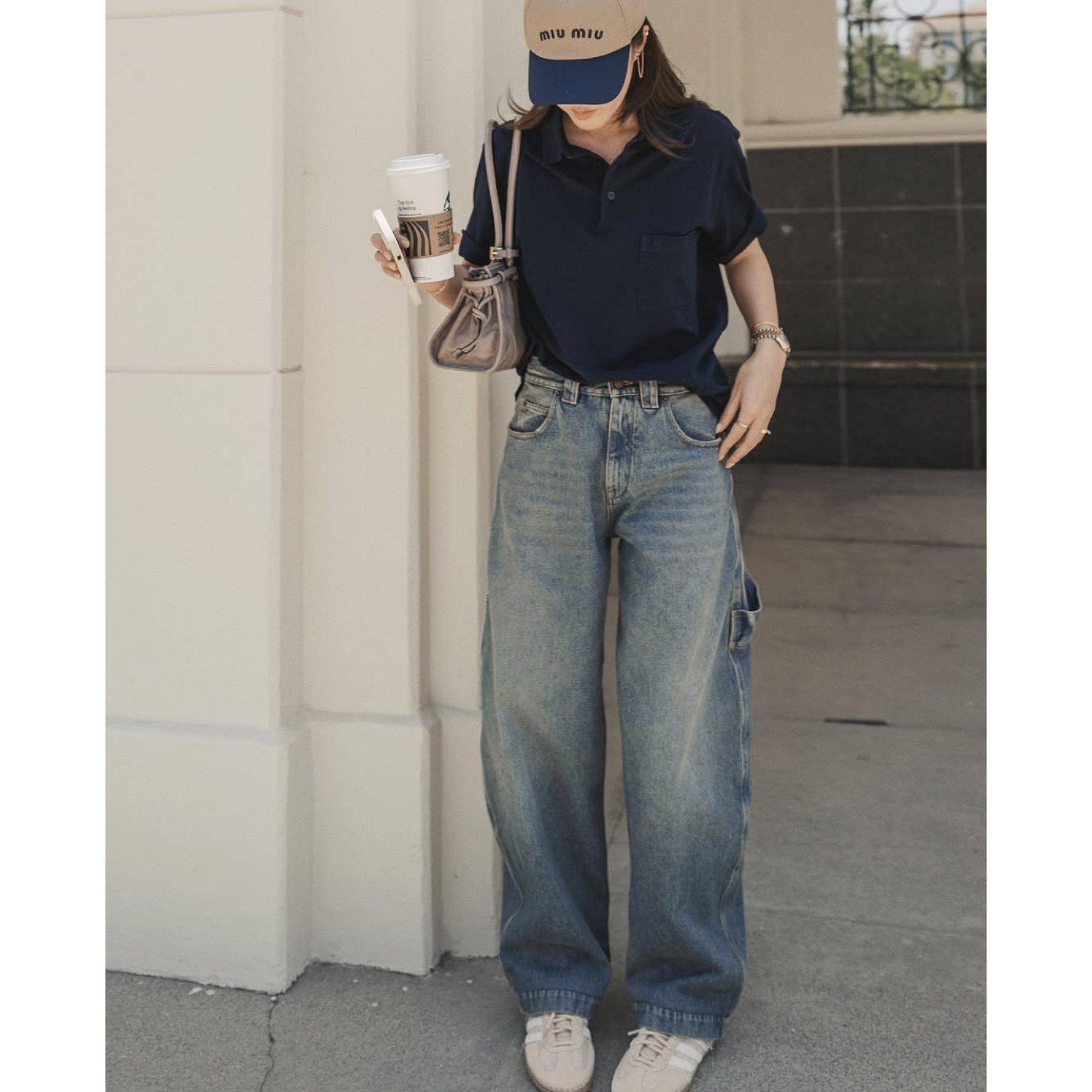 【susu】编号*B01~B200*夏季直筒百搭休闲韩版女士垂感长裤