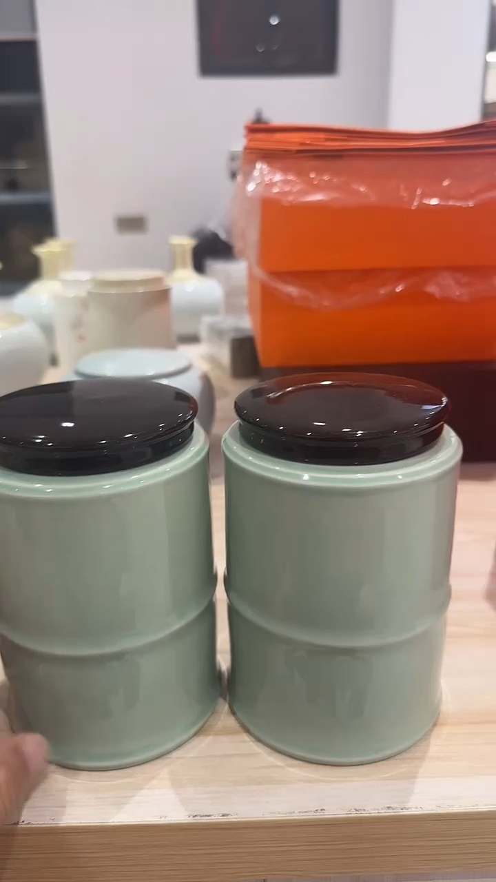德化精品陶瓷罐2个