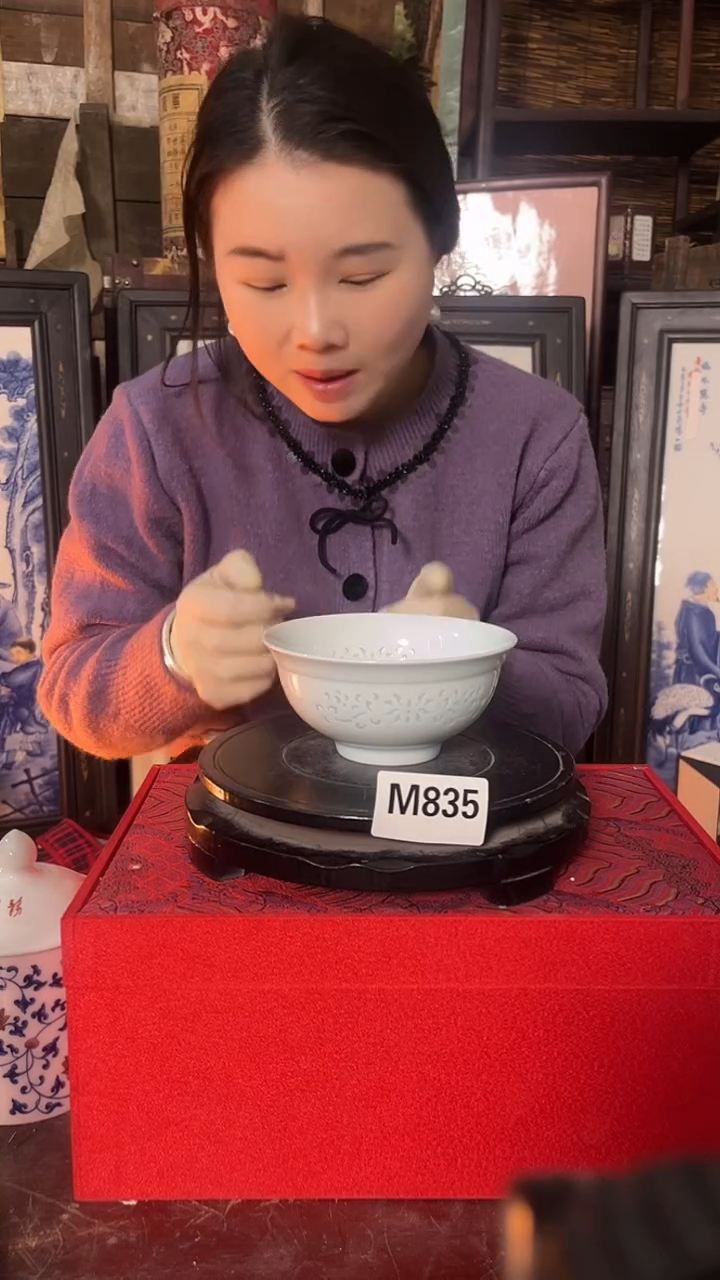 摆件陶景德镇陶瓷摆件M835