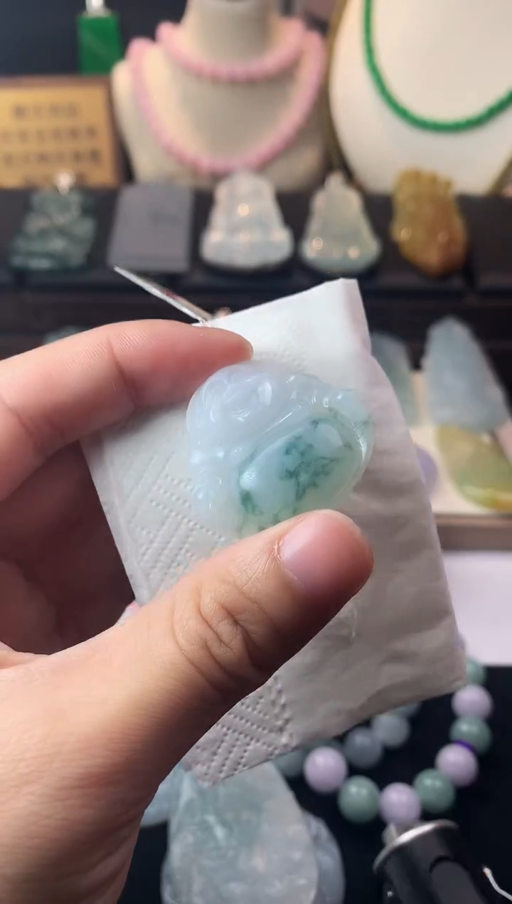 未镶嵌定制翡翠北*吹毛货不退不换