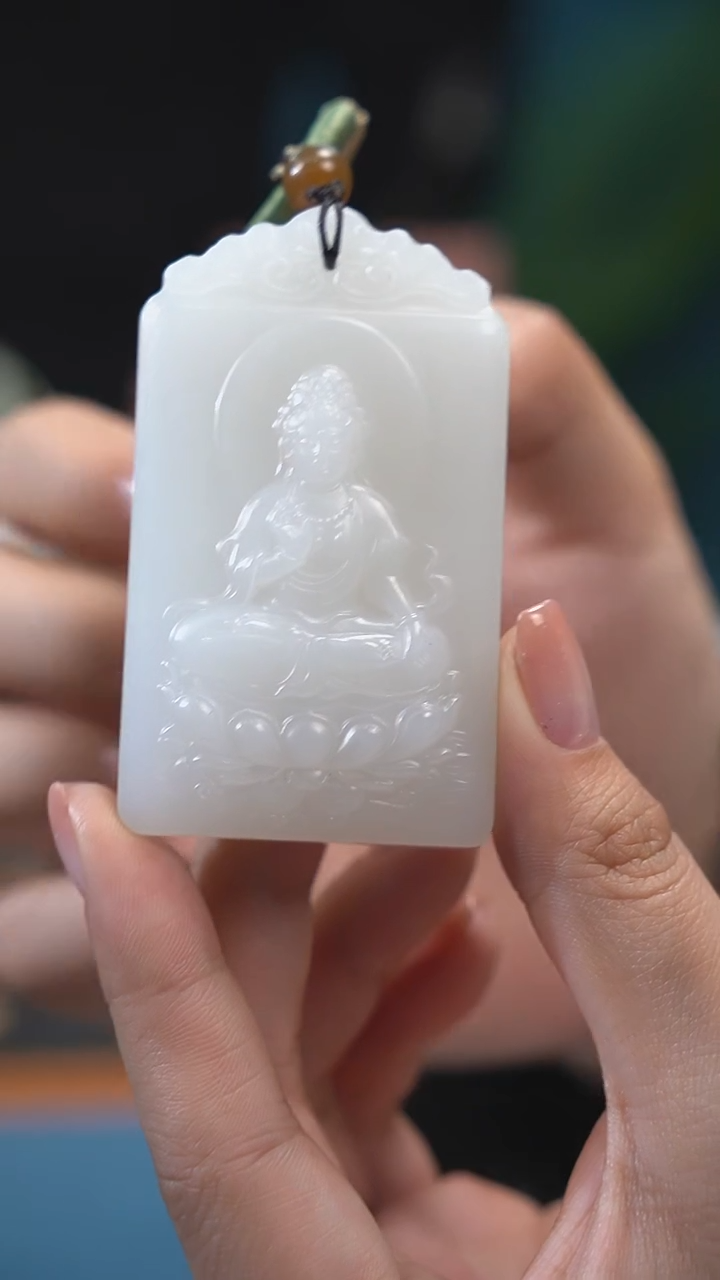 【闪购商品】和田玉吊坠(不含链)未镶嵌观音