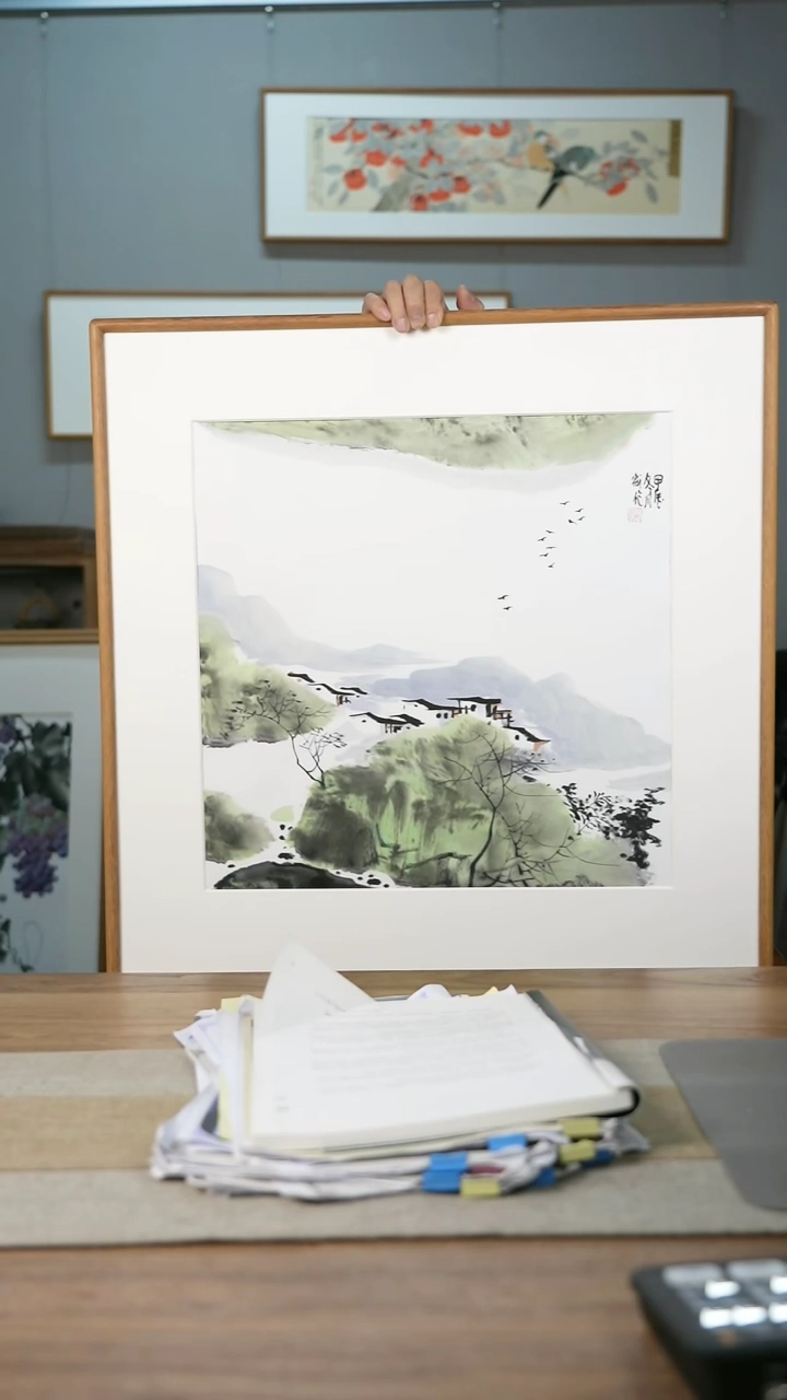 【闪购商品】书法协会会员老师带框作品-