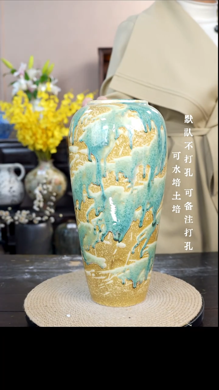 摆件陶瓷010景德镇高档陶瓷花瓶