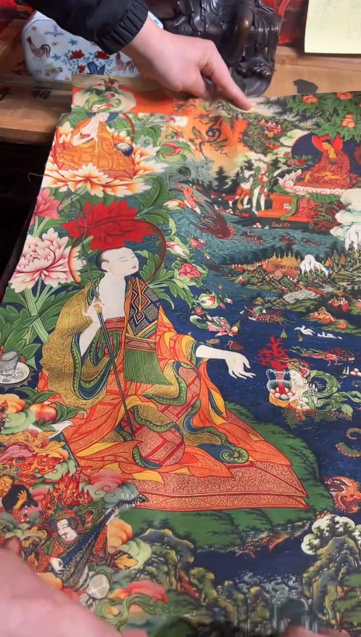 卷轴画卷轴画奥奥的唐卡