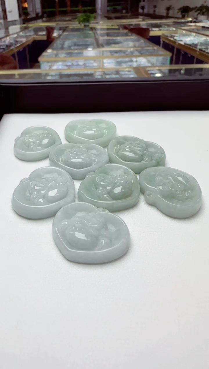 颈饰未镶嵌翡翠多样性发其一439