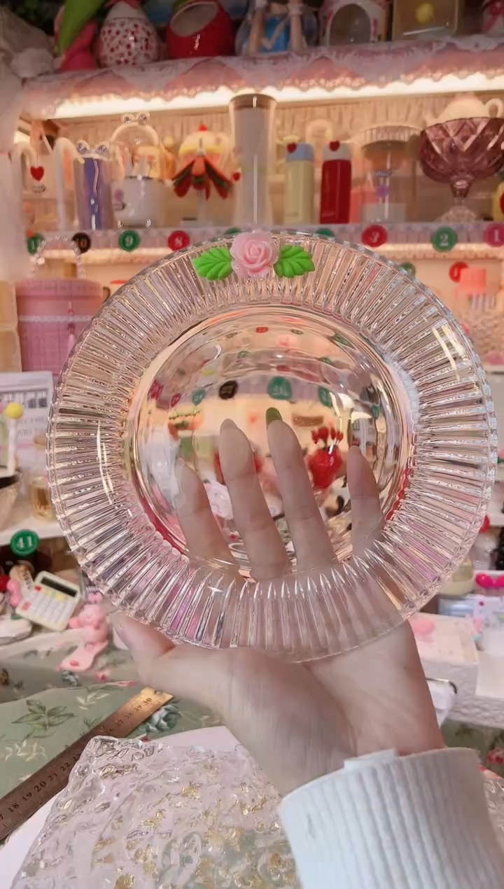【闪购商品】摆件竖纹盘品质好，发货快，放心拍