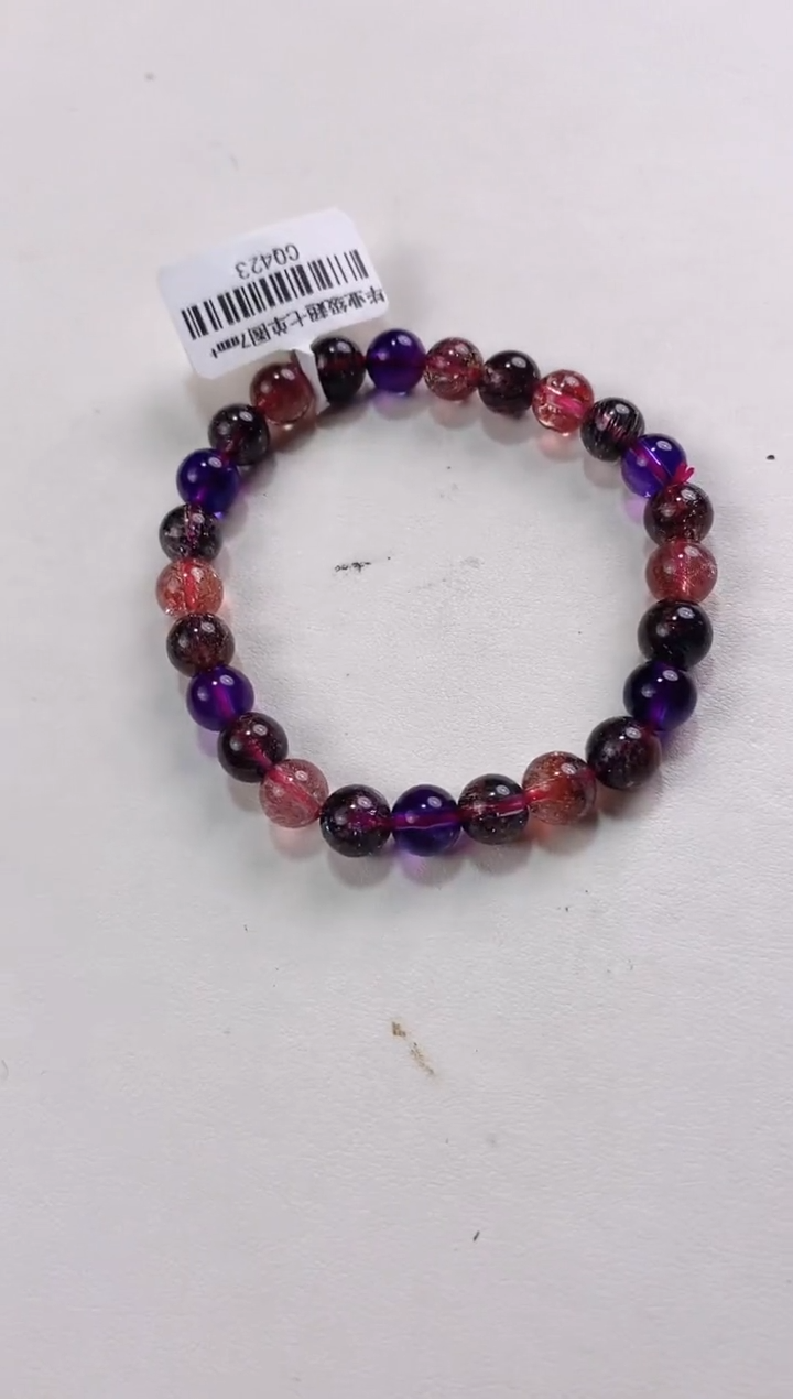 【闪购商品】水晶超七单圈7*未镶嵌多人多样性发货