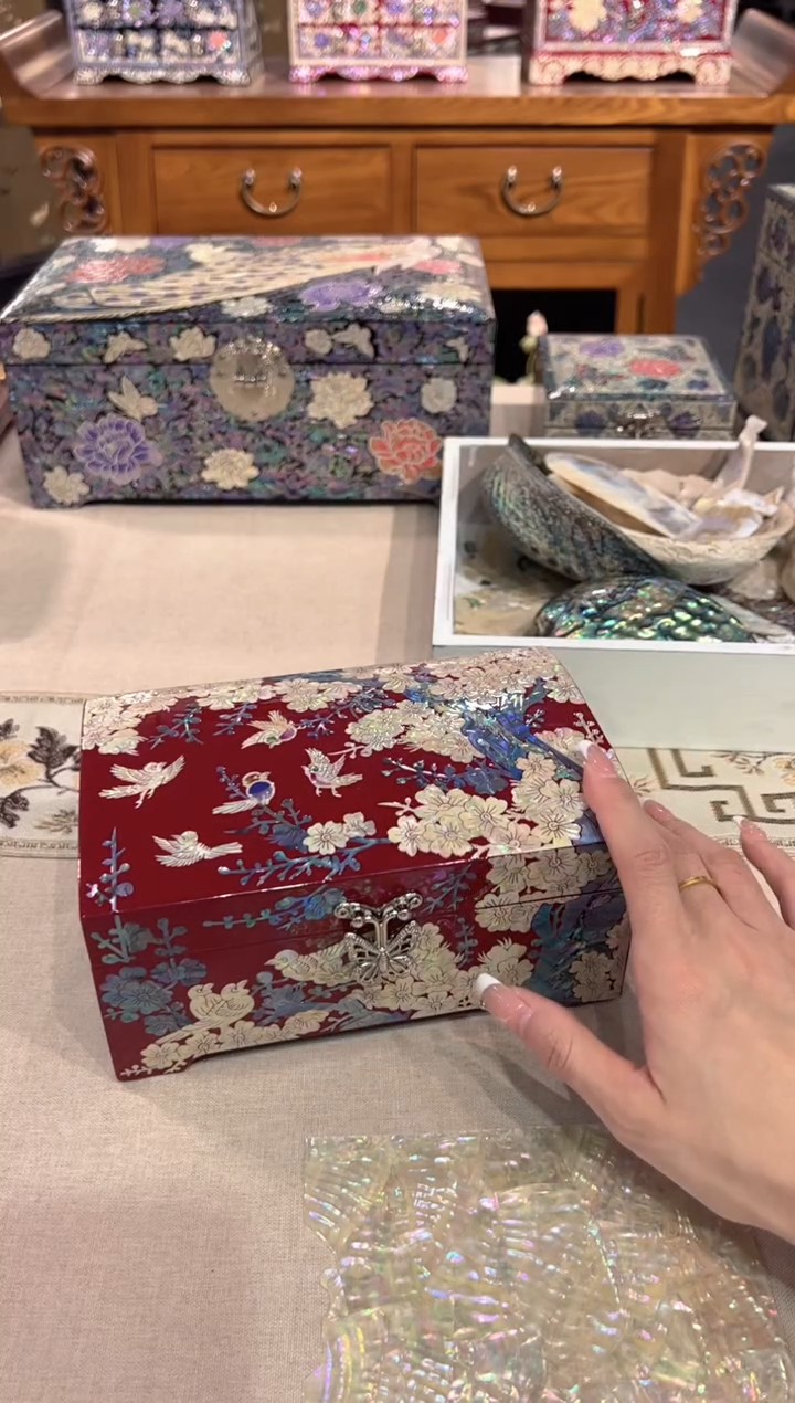 【闪购商品】按扣满贝底·弘贝雅螺钿漆器文化馆