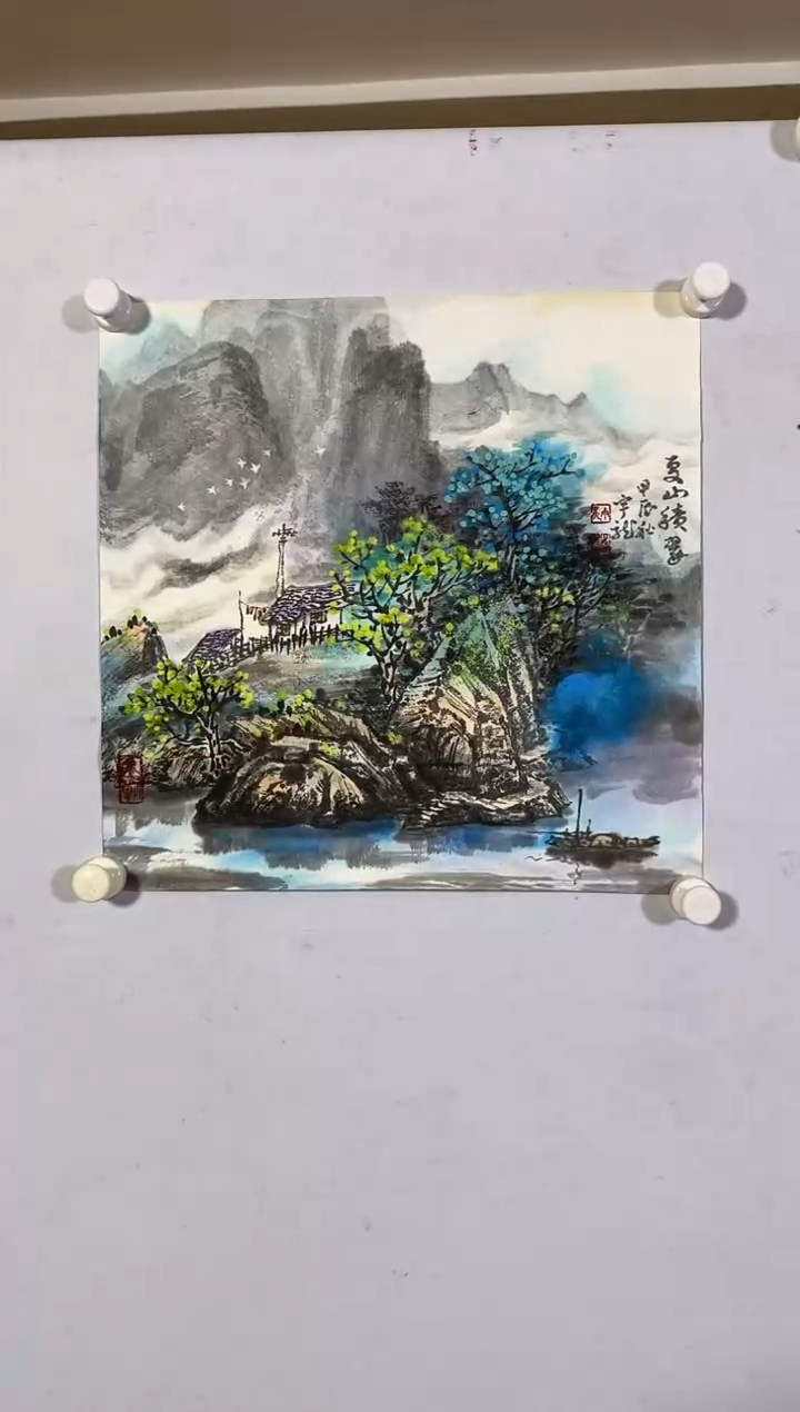 【闪购商品】国画WYL-绘画作品绘画-1193