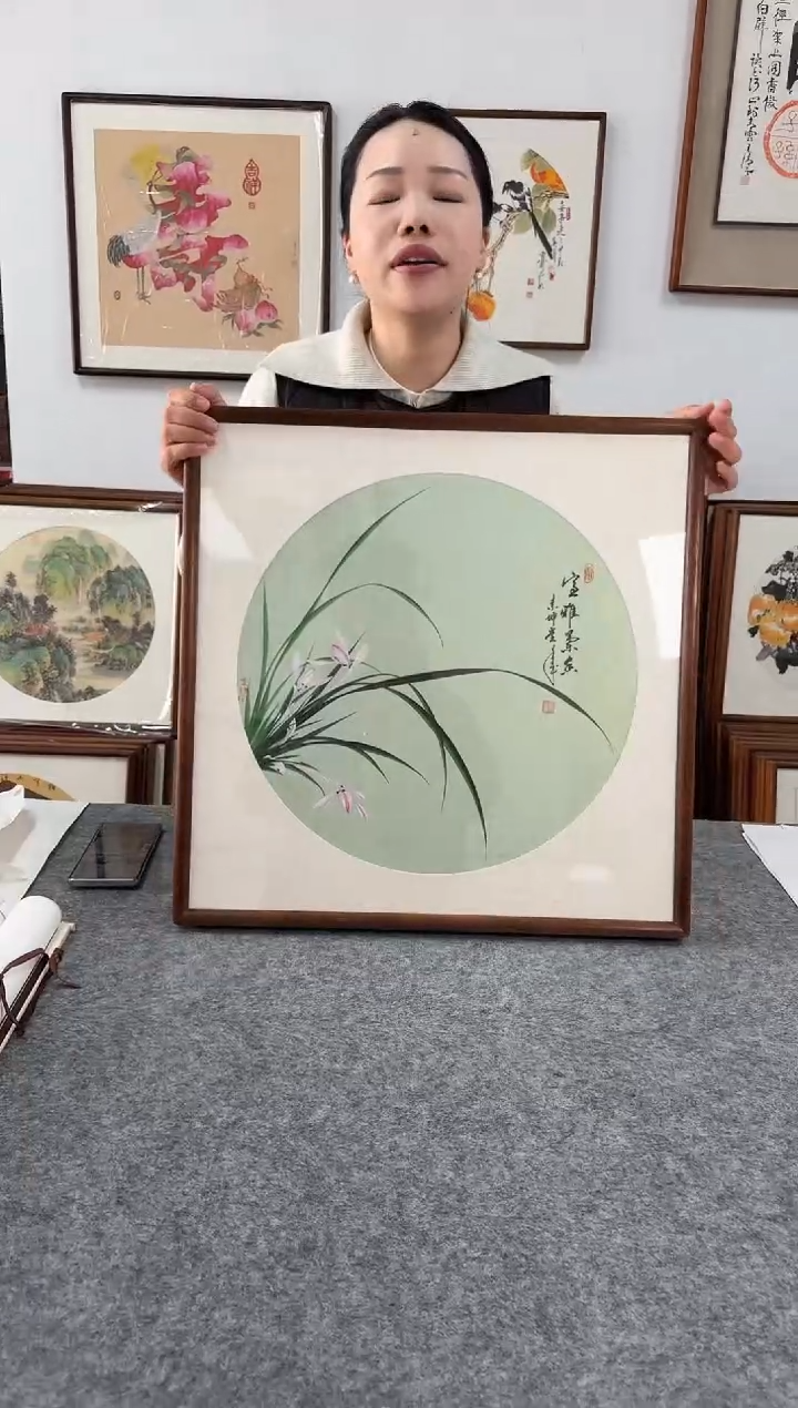 书法金世坤1-53*53绘画手绘同款