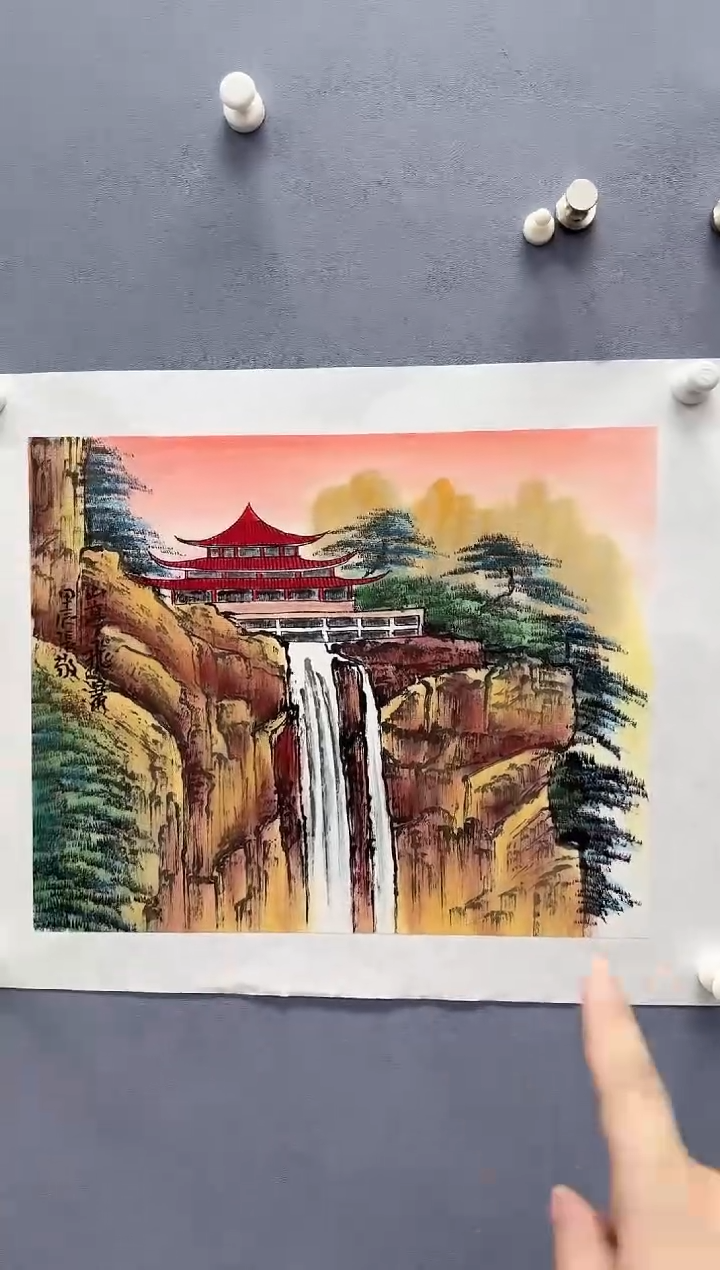 国画张敬书画精品