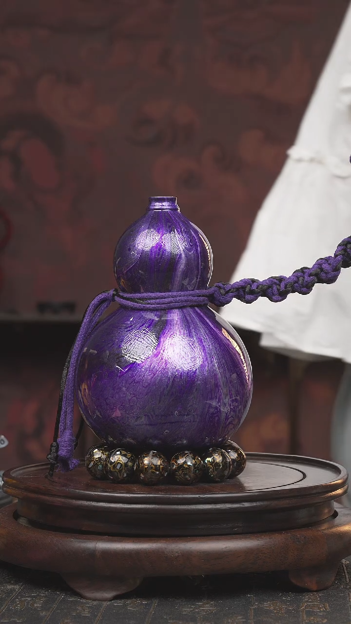 1285号大漆葫芦 一物一拍