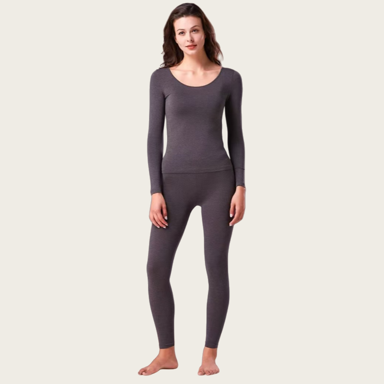  秋冬季女士保暖内衣套装02526舒适柔软亲肤秋衣秋裤套装