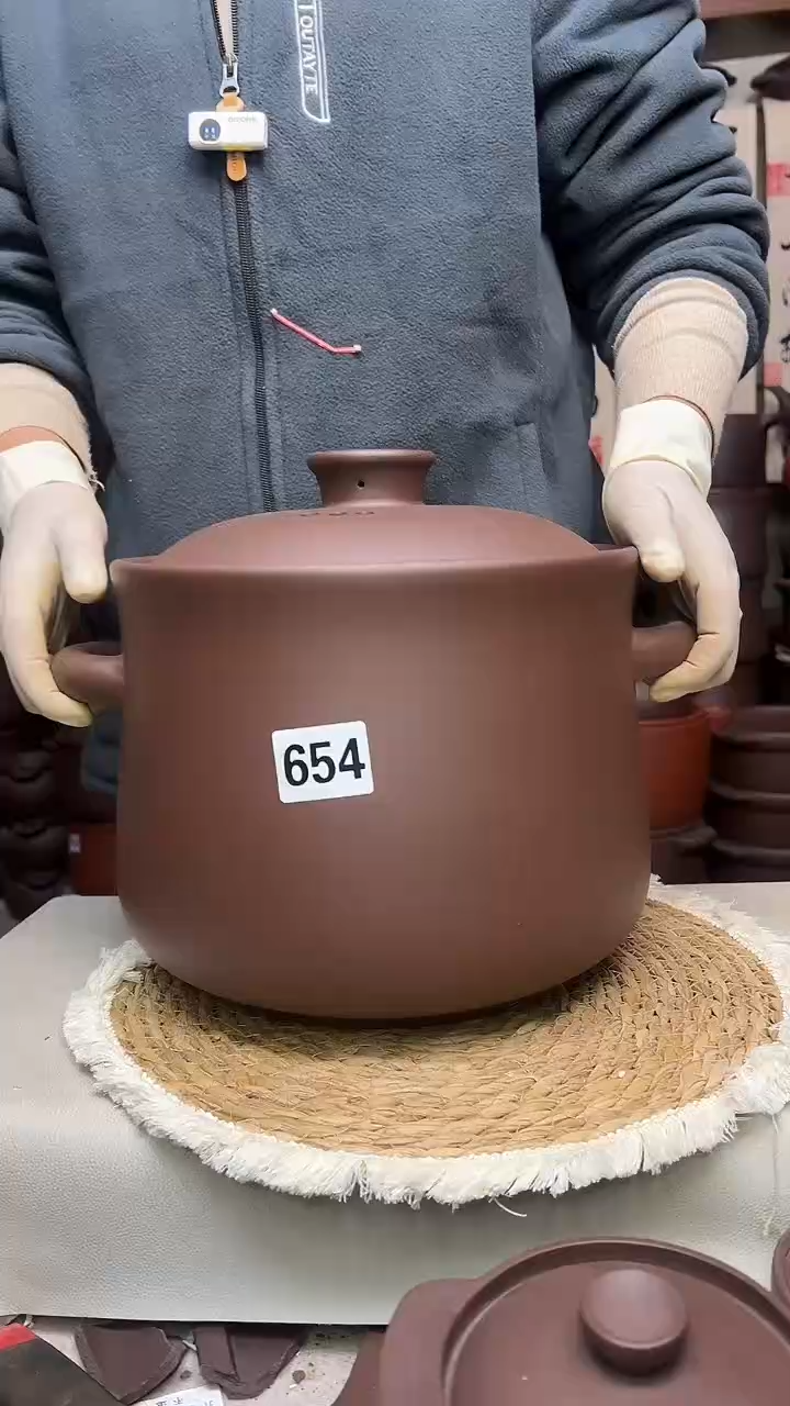 宜兴紫砂无暇9升小蛮腰654