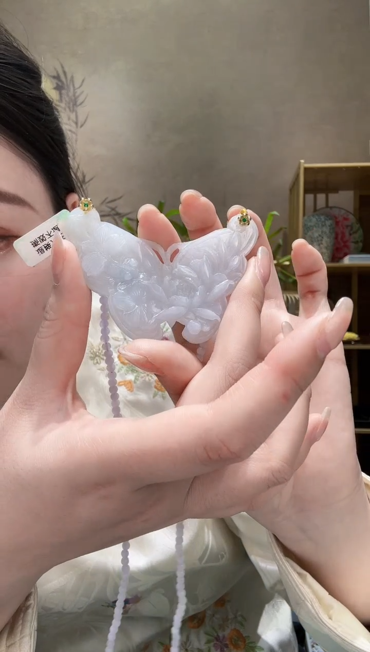 【闪购商品】翡翠耳饰未镶嵌吊坠