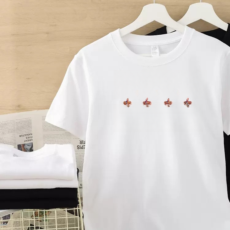 2025ff欧洲站280克纯棉T恤小众设计师潮牌男女装#2463