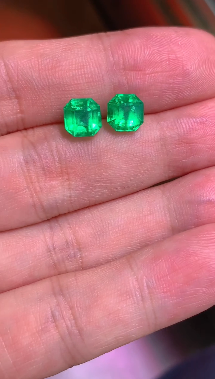 【闪购商品】祖母绿裸石未镶嵌3.45CT  哥伦比亚