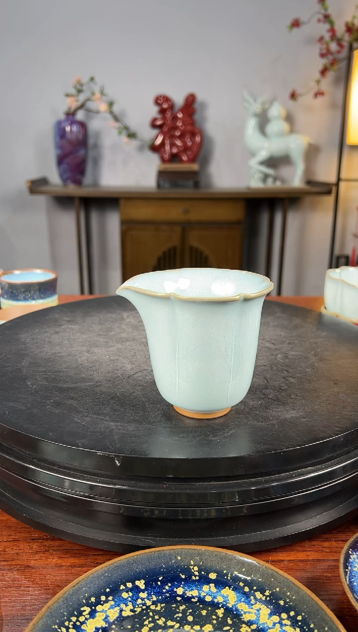 【闪购商品】摆件大宋官窑钧瓷公道杯