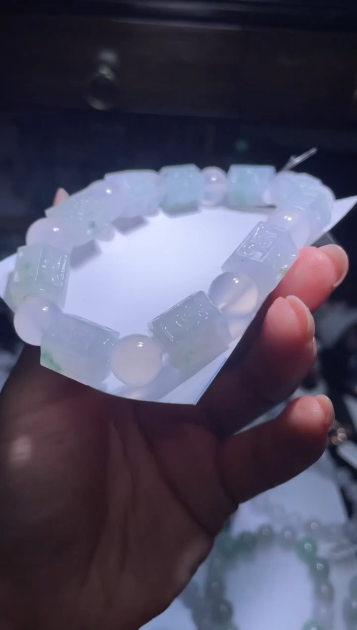 定制翡翠未镶嵌天然缅甸A货翡翠7